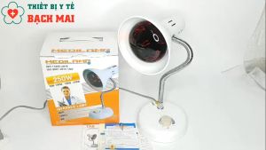 Đèn Hồng Ngoại Trị Đau Nhức  Sưởi Ấm Trị Tắc Tia Sữa Massage - Đèn Hồng Ngoại Bayoka [Đã Có Bóng 250w]