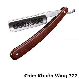 Dao Cạo Thẳng Bằng Thép Không Gỉ Chuyên Nghiệp Dành Cho Nam Giới Dao Cạo Thủ Công Cổ Điển Dụng Cụ Làm Đẹp Chất Lượng Cao Cho Tiệm Hớt Tóc