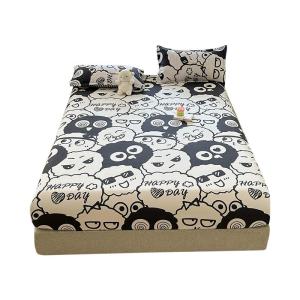 KAMONI | Cartoon Printed Cotton Dustproof Mattress Cover Bed Skirt