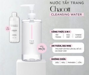Nước Tẩy Trang Chacott Cleansing Water 500ml