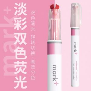 Bút Chì Viền Màu Kokuyo Mark+ Bút Chì Hai Đầu Bút Chì Viền Màu Hai Màu Đầu Thon Đầu Dày Màu Sắc Đơn Giản Cho Văn Phòng Và Học Sinh