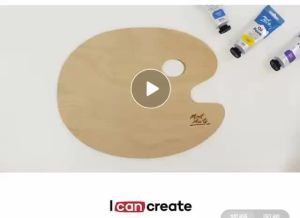 Mont Marte Traditional Wood Palette Signature 30 X 38cm (11.8 X 14.9in)