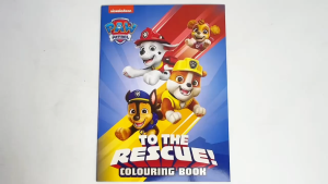 Paw Patrol To The Rescue Colouring Book To Color