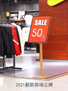 Premium Single Side Tiltable Metal Poster Stand | Black Foamboard Poster Stand |Rosy and Scotty Exhibition Display Stand | Basic Applied