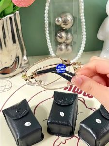 Kacamata Lipat Lensa Baca Frame Besi Mode Korea Terbaru +100 sd +350 Kacamata Pria Wanita