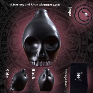 Internet Celebrity Aztec Whistle of Death Vent Decompression Toy Halloween Scary Trick Camping Screaming Whistle