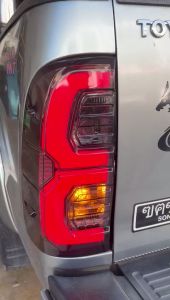 Rogue Design Full LED Tailamp Tail Lamp Tail Light For Toyota Hilux Reco Rocco Rogue (Smoke)