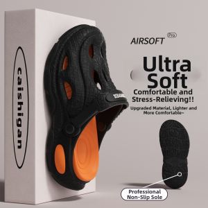 ECAC | Breathable Slip-resistant Deodorizing Height-increasing Arch Support Clogs