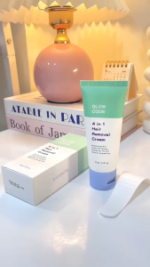 Kem tẩy lông 4in1 Glowcode tẩy lông tay chân vùng kín nách tẩy lông an toàn dịu nhẹ không đau rát triệt lông 70g