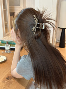 Kẹp Tóc Hình Con Bướm Họa Tiết Da Báo Phong Cách Hàn Quốc Cho Nữ Kẹp Tóc Nửa Đầu Kẹp Cá Mập Kẹp Tóc Thời Trang Cổ Điển Phụ Kiện Tóc