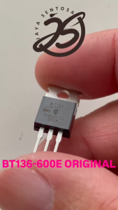 BT136 600E ASLI ORIGINAL BT136-600E TRIAC BT136-600 SCR TRIAC BT136 600 E TRANSISTOR BT 136 600E ups