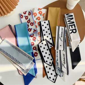 Pharaoh🎀COD  beli 1 gratis 1/Wanita Persegi Panjang Ikat Syal Sutra Ikat Kepala Gaya Korea Fashion Elegan