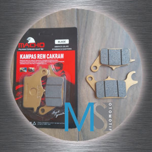 Discpad / Diskpad / Kampas Rem Depan Honda Blade / Revo / Supra X 125 F1 - MS Otomotif