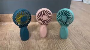 Fashion Gift Mini Portable Handy Fan Strong Wind Usb Rechargeable Fan