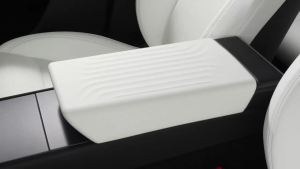 YZ for Tesla Model 3 Highland Y Juniper TPE Central Armrest Pad Soft Case Armrest Box Protective Cover Anti-scratch Accessories