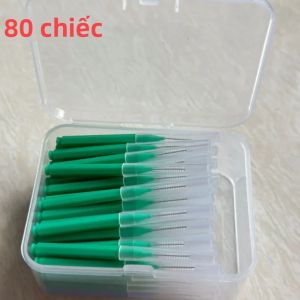 Bàn Chải Kẽ Răng Đẩy Kéo I-Type Chăm Sóc Răng Miệng Chỉ Nha Khoa Chỉnh Nha 06-15mm Làm Sạch Giữa Các Răng Lông Bàn Chải Nylon Kích Thước Dành Cho Người Lớn