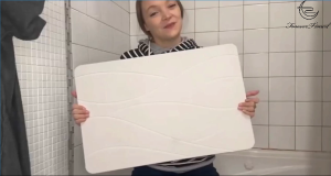 Diatomaceous Earth Stone Mat Non-Slip Super Absorbent Quick Drying Natural Easy Clean