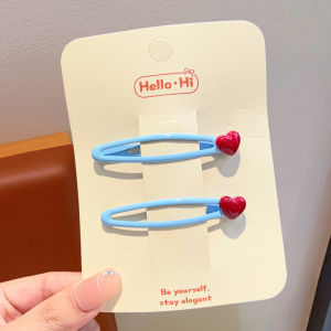 ENEN | Cute Heart-shaped Clips for Girls
