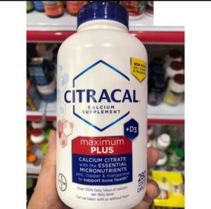 CITRACAL VIÊN UỐNG BỔ SUNG CANXIN và D3 280VIEN MỸ