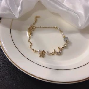 หอมสร้อย กำไล กำไลข้อมือ จีดาวและดวงจันทร์ ราคาถูก สไตล์เกาหลี กรุงเทพ