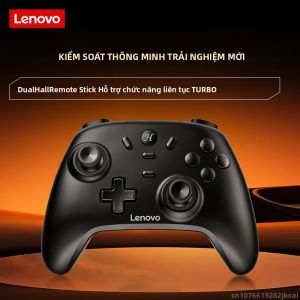Tay Cầm Chơi Game Không Dây Bluetooth Lenovo S07 Cần Điều Khiển Cho Nintendo Switch Y7000 Y9000 PC Android iOS - Joypad USB