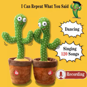 120 Songs Tik Tok Electric Cactus Dancing Cactus Twist Cactus Twist Singing Dance Birthday Gift Dancing Talking Recordin