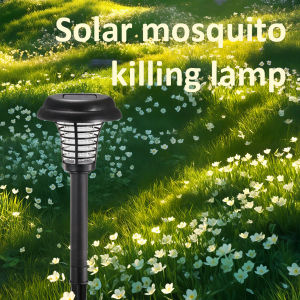 Solar Mosquito Killer Lamp Trapping Lantern Lamp Courtyard Mosquito Repellent Lamp Solar Powered Outdoor Waterproof