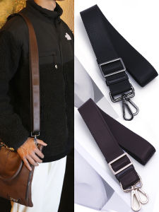 Mens Crossbody Bag Strap Replacement Accessories Single Shoulder Backpack Computer Bag Strap Nylon Material Adjustable Length