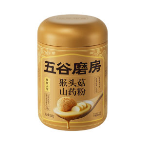 WUGUMOFANG | Nutritious Monkey Head Mushroom Yams Poria Powder For Healthy Breakfast Nutrition Rice Porridge