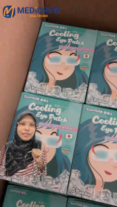 SUPARKOOL PELEKAT PENYEJUK MATA Rawatan Spa dirumah EYE COOLING PATCH Spa Treatment at home