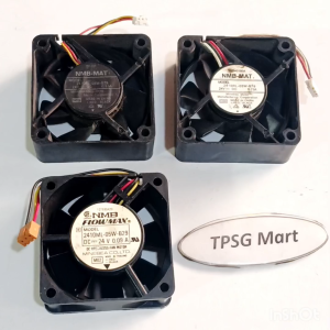 Quạt 6Cm Cao 2.5Cm Điện áp DC 24V loại 3 dây đầu cắm nguồn 3 Pin (Fan Tháo máy LK)