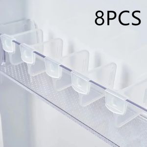 Refrigerator Partition Side Door Partition Dividing Clip Small Partition For Organizing And Storing Snap On Adjustable Clip