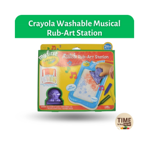 Crayola Washable Musical Rub-Art Station