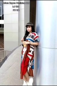 Daster dress boba bahan rayon adem nyaman dipakai daster dress boba
