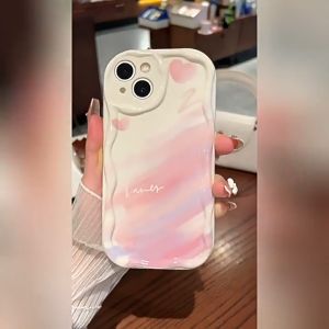 For iphone11 Varnish butter edge Casing Ponsel untukiPhone15ProMax11 12 13 14PRO7 8Plus SE2 XSMax XR