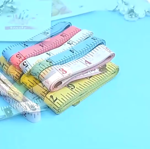 3 Thước dây mềm 1.5m thước đo vòng eo chiều cao may đồ tiện lợi nhiều màu có đầu sắt