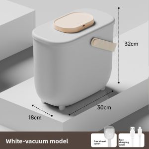 HELLOLEIBOO | Electric Vacuum Pet Food Storage Container