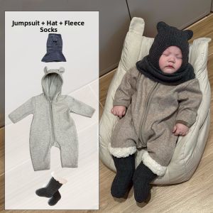 Baby Warmth Onesie Hat Attached