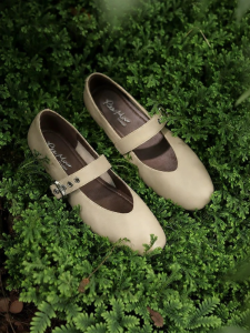 Reemoor | Comfortable Genuine Leather Mary Jane Flats for Women