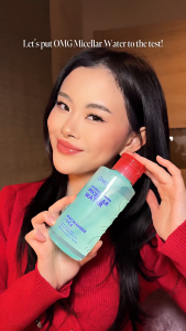 OMG Oh My Glow HydraPower Micellar Water 65ml & 300ml - Cleansing Water - Ratu Kosmetik Online