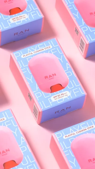 [แพ็คคู่] RAN Playful Cushion Stick + RAN Ultra Long Stay Concealer ...