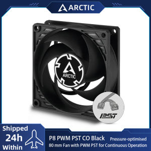 ARCTIC P8 PWM PST CO 80mm Case FanPWM Sharing Technology(PST)Dual Ball Bearing for Continuous OperationFan Speed:200–3000 rpm