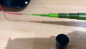 Tegek Fiber Bamboo Ruas Pendek 38 cm