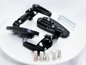 Universal Side Mirrors Full CNC Alloy Quality Made in Thailand Side Mirror For Motorcycle Carbon