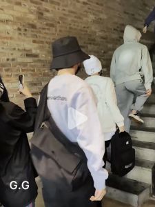 Raucohouse Adjustable Single Shoulder Crossbody Bag Zipper Casual Style Polyester Material Leisure Scene Youth Suitable