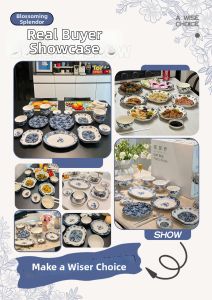 mornenjoy | Underglaze Porcelain Dinnerware Set