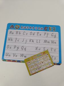 Primary School Grade One Two Three Childrens English Writing Practice Booklet 26 Alphabet Letters Red Tracing Booklet Pen Control Training Cards