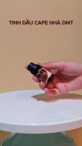 Tinh Dầu Treo Và Kẹp Xe OTO Cafe Thiên Nhiên DMT Nguyên Chất Thơm Xe Giảm Căng Thẳng Khử Mùi 8ml