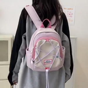 Tas Ransel mini Wanita lucu Tas Sekolah Anak Perempuan Kecil Vintage korea import fashion kekinian backpack tas cantik
