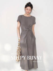 Slimming Belted A-Line Summer Dress